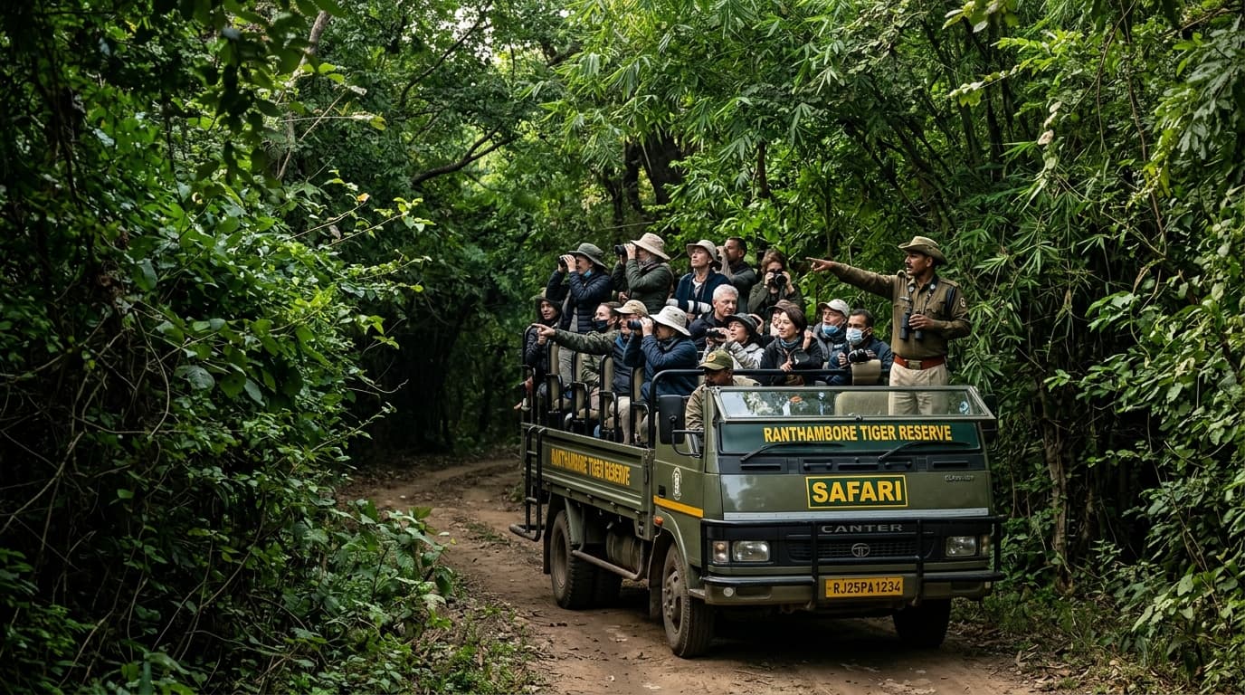 Canter Safari – Open-Top 20-Seater Safari Bus (2x2)
