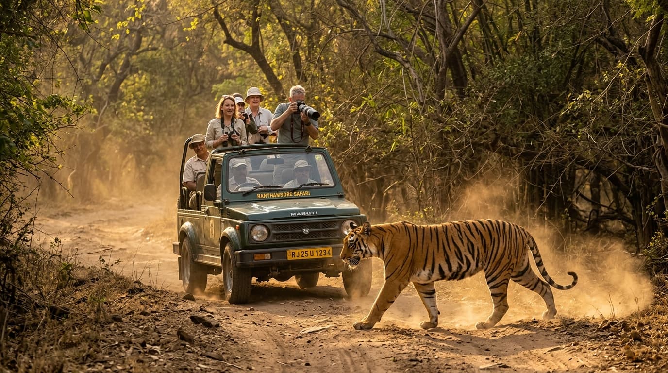 Jeep Safari – Open-Top 6-Seater 4WD Jeep